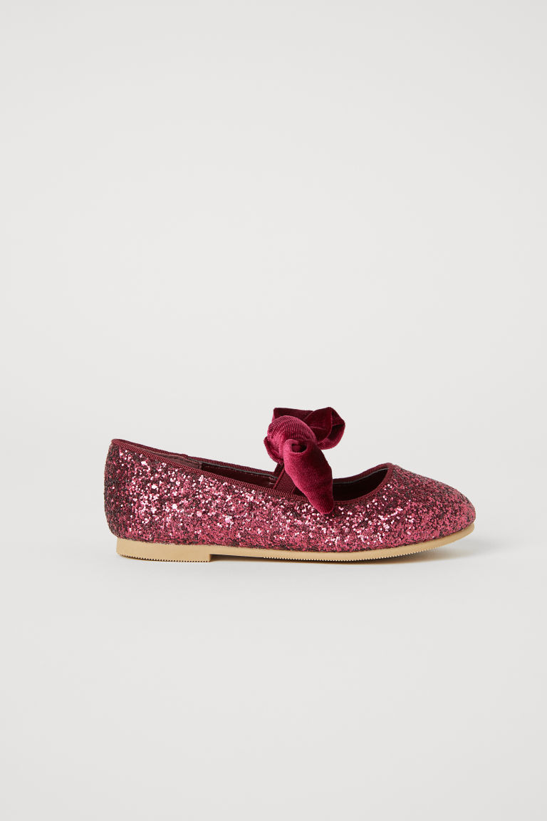 

Балетки H&M 0666957 32 (6304532) Бордовый