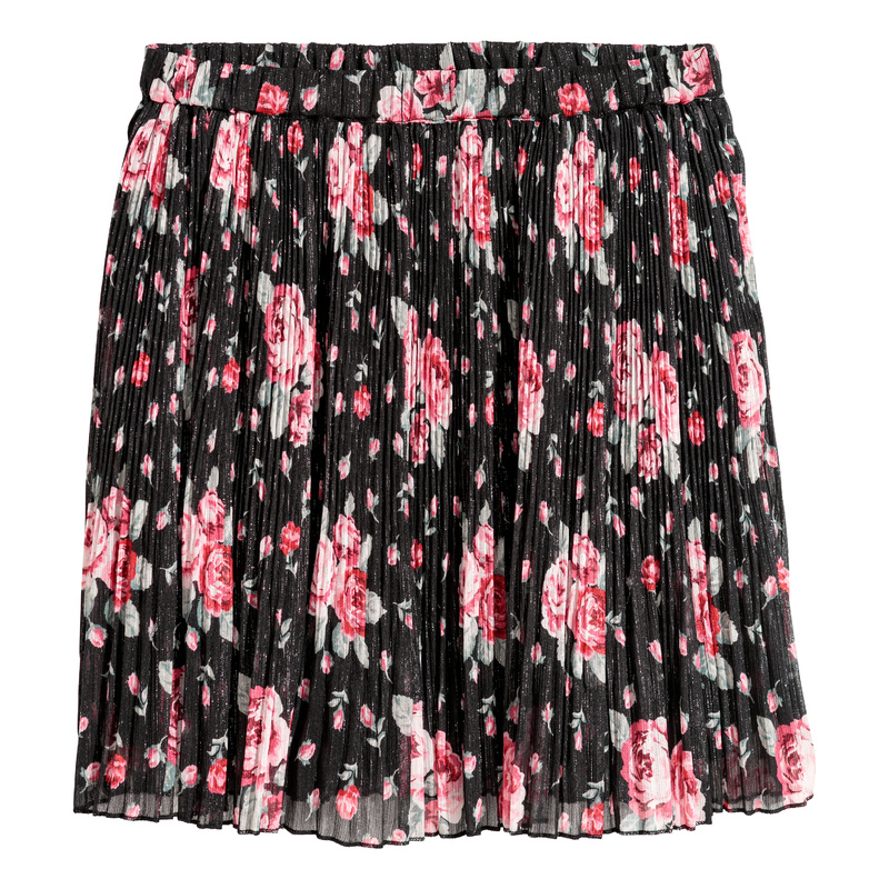 

юбка H&M 0579847 38 чорний комб.