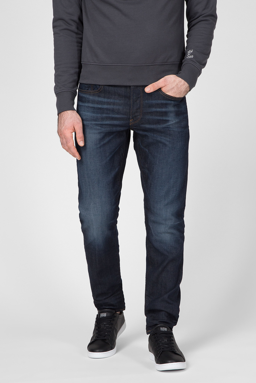 

Мужские темно-синие джинсы 3301 Straight Tapered C G-Star RAW 29-32 D16178,B767