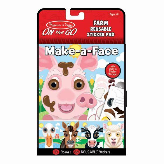 

Блокнот с многоразовыми наклейками Melissa & Doug Ферма MD30511