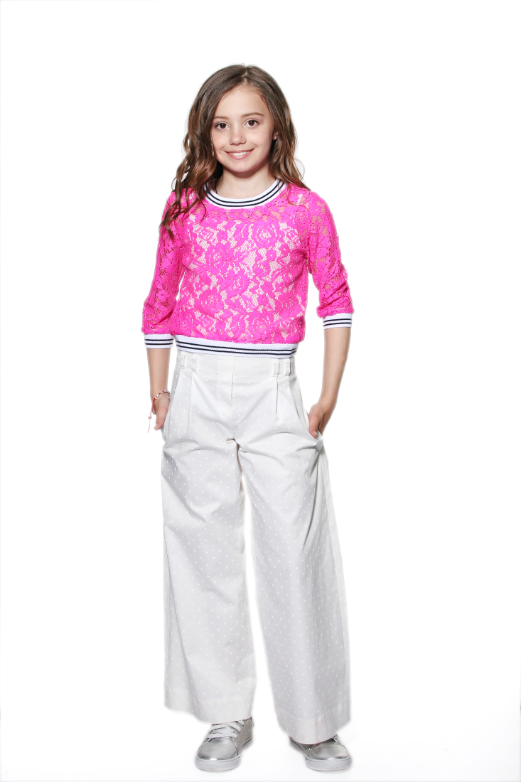

Топ для девочек Lukas Kids гипюр 140 Фуксия(9153)