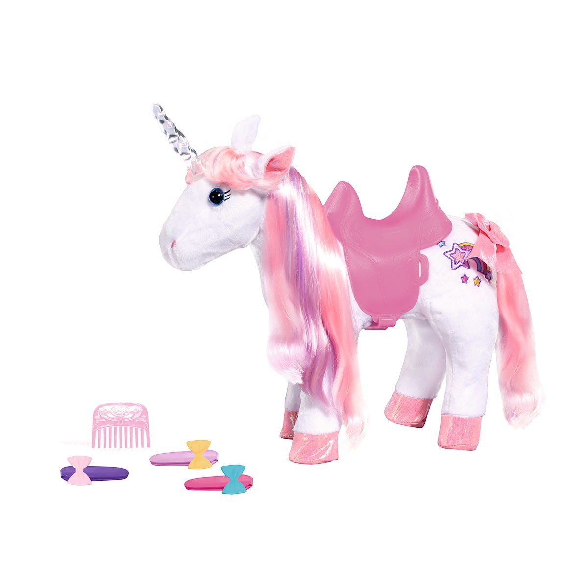 

Интерактивная игрушка Zapf Baby Born Сказочный Единорог с музыкой, подсветкой и аксессуарами (828854)
