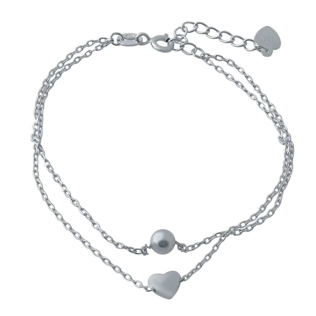 

Серебряный браслет SilverAlex без камней 1720 размер