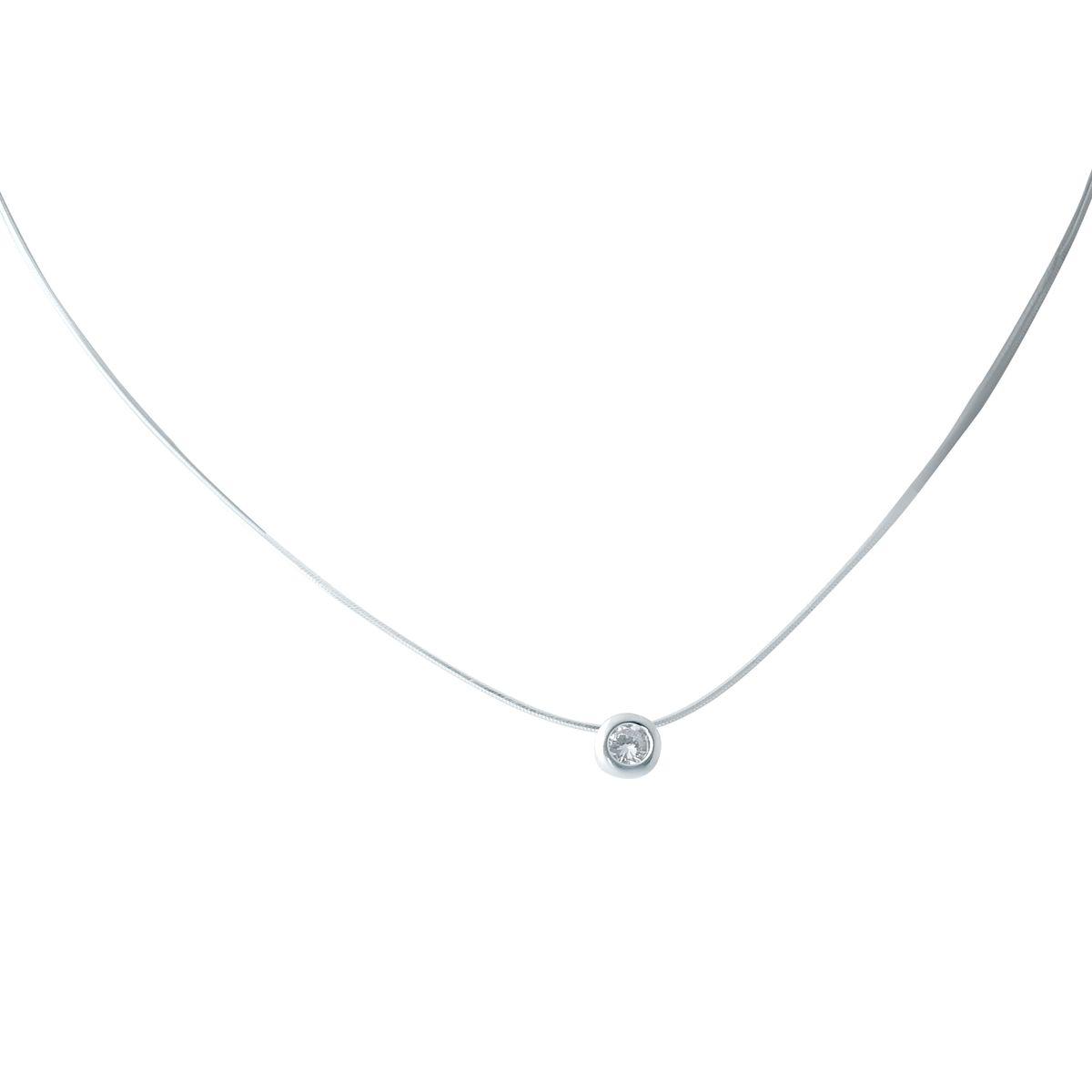 

Серебряное колье SilverAlex с фианитами 450 размер