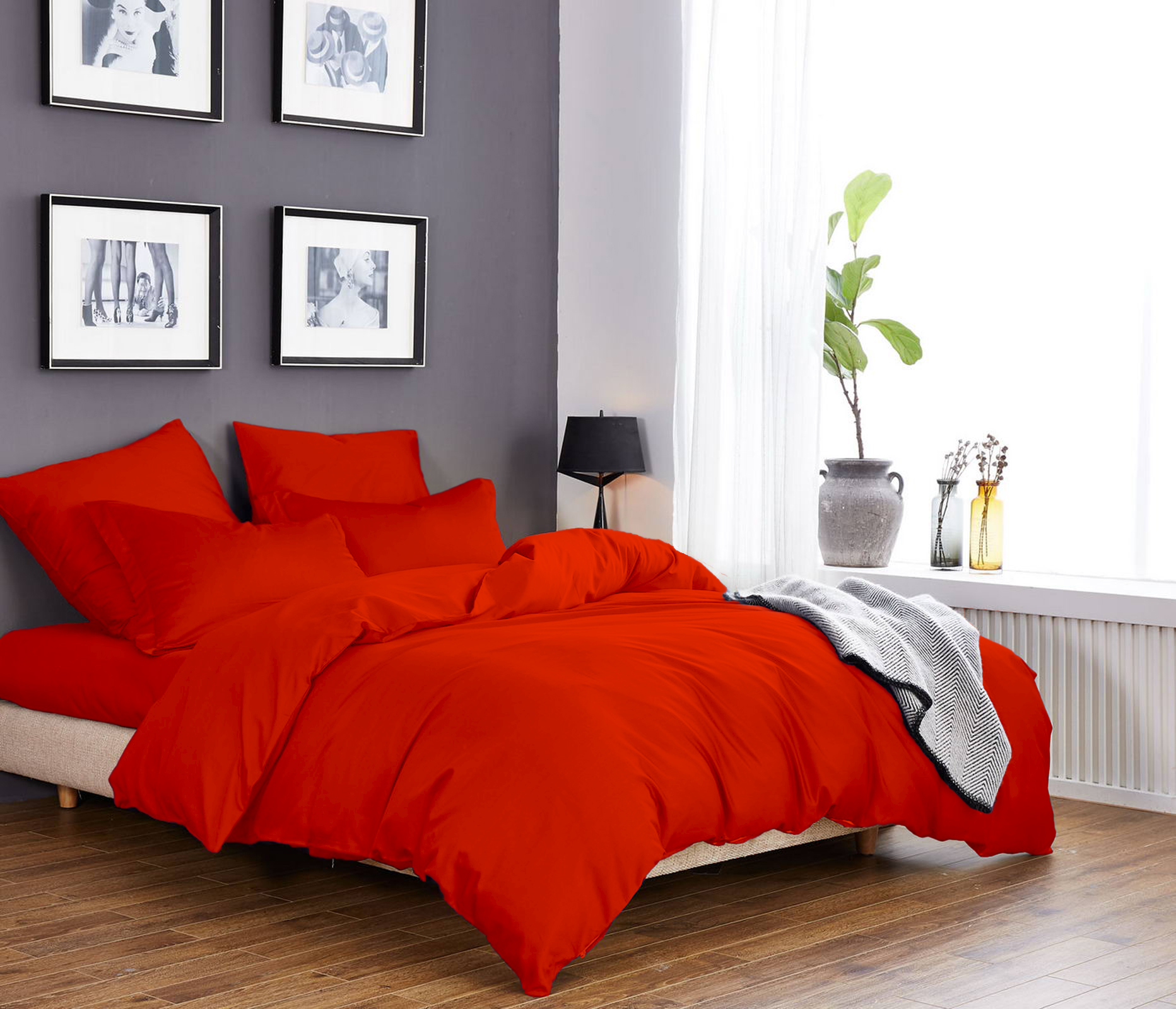 

Постельное белье CottonTwill Сатин Однотонный сатин 1.5-спальный Оранжевый 145x215 см ( FB1366CT)
