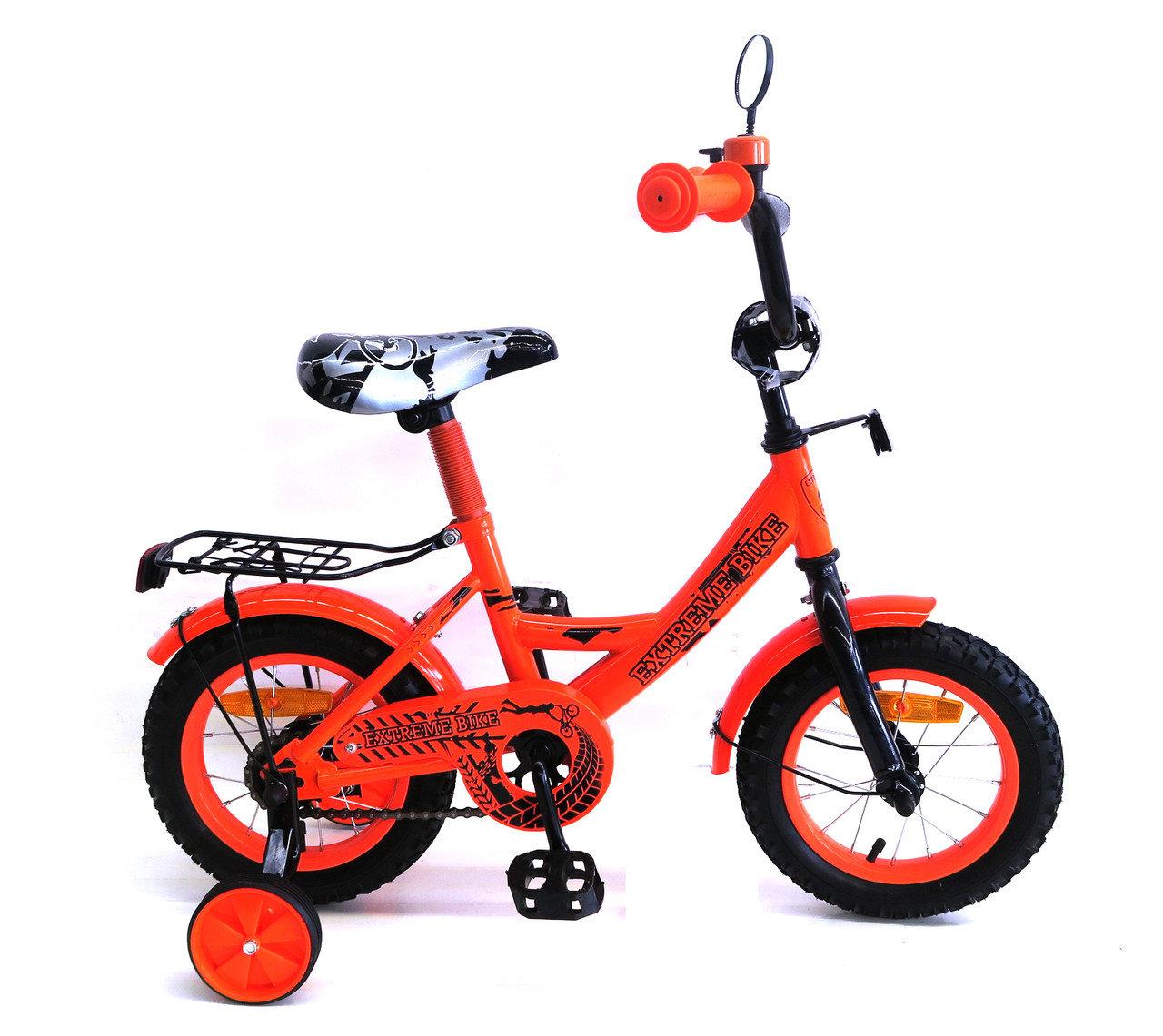 

Детский 2х колёсный велосипед 12" Tilly Extreme Bike 181230 оранжевый