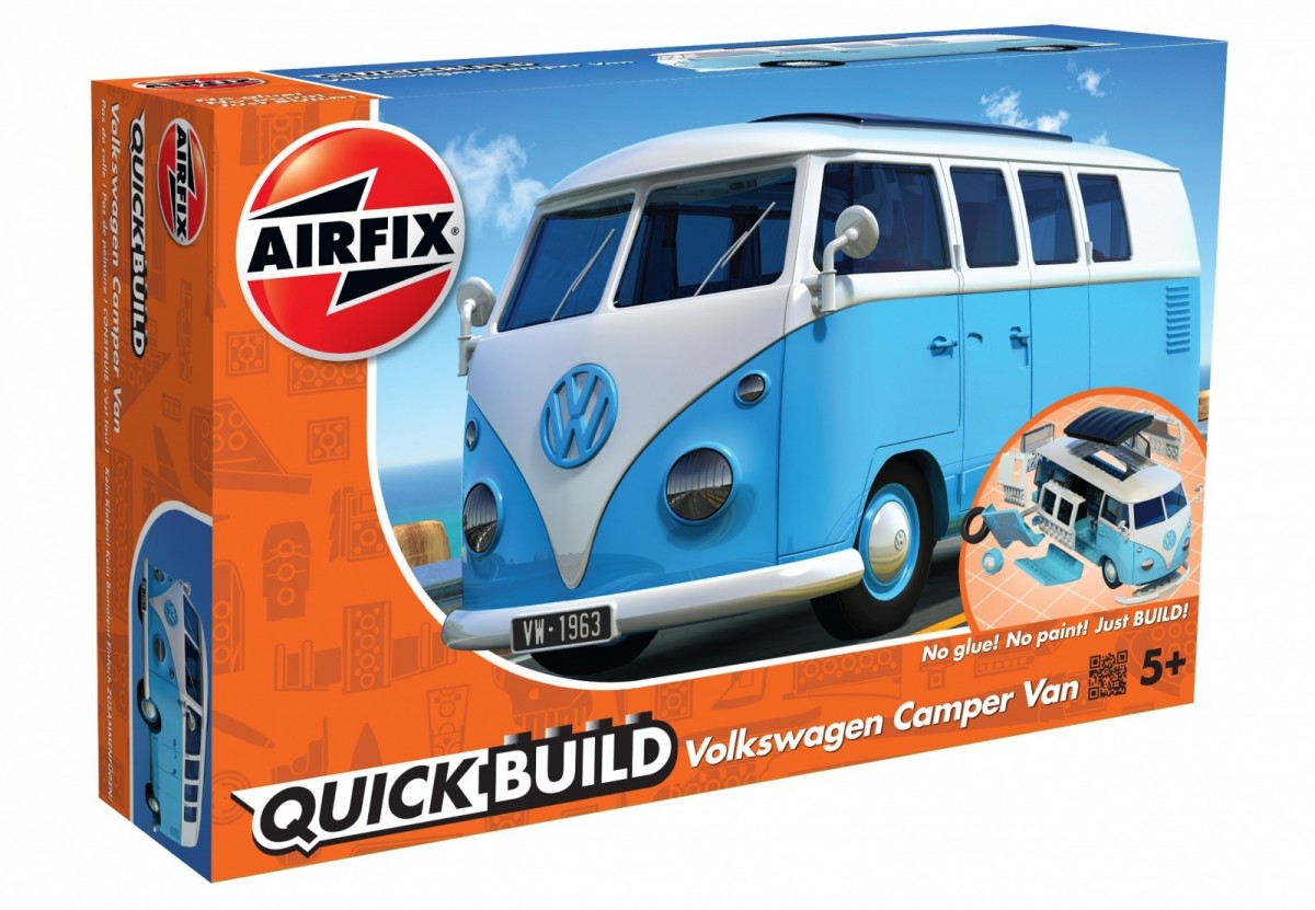 

Сборная модель Airfix QUICKBUILD VW Camper Blue (J6024)