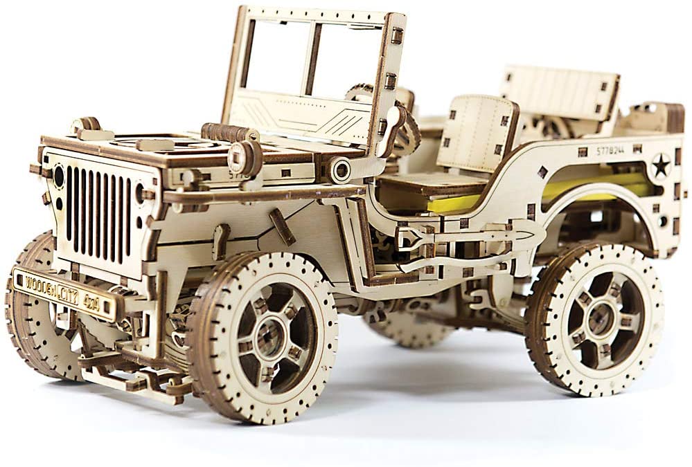 

Пазл деревянный 3D Wooden City Автомобиль 4x4 (502337)