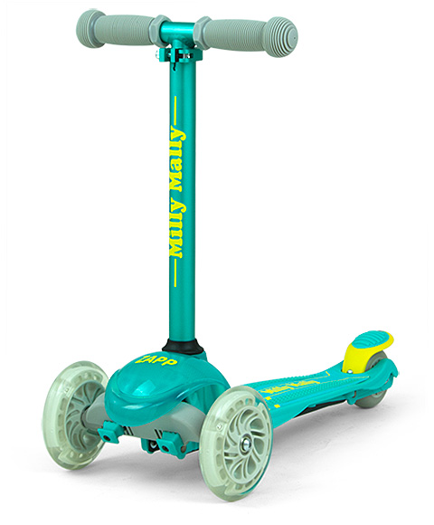 

Самокат Milly Mally Scooter Zapp Mint Мятный (2629)