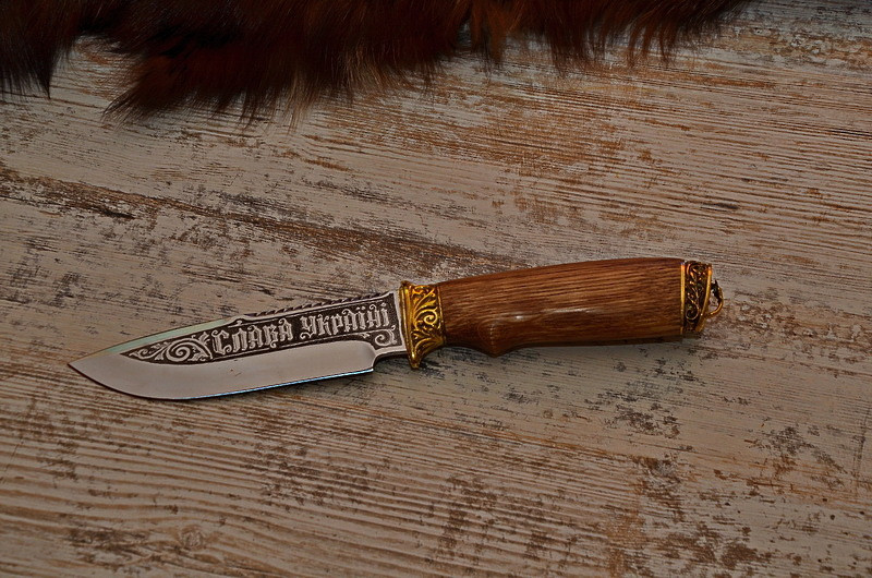 

Коллекционный нож R.A. Knives Патриот 40х13