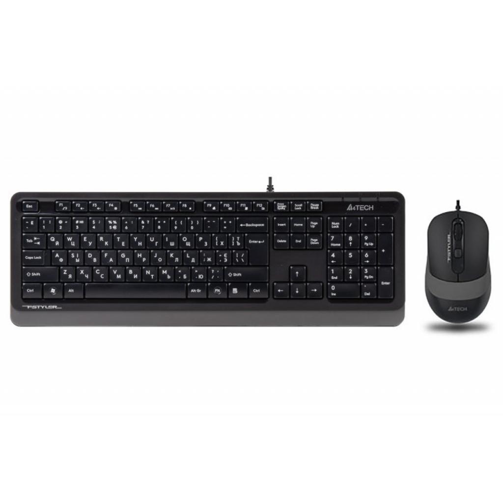 

Комплект A4tech F1010 Grey