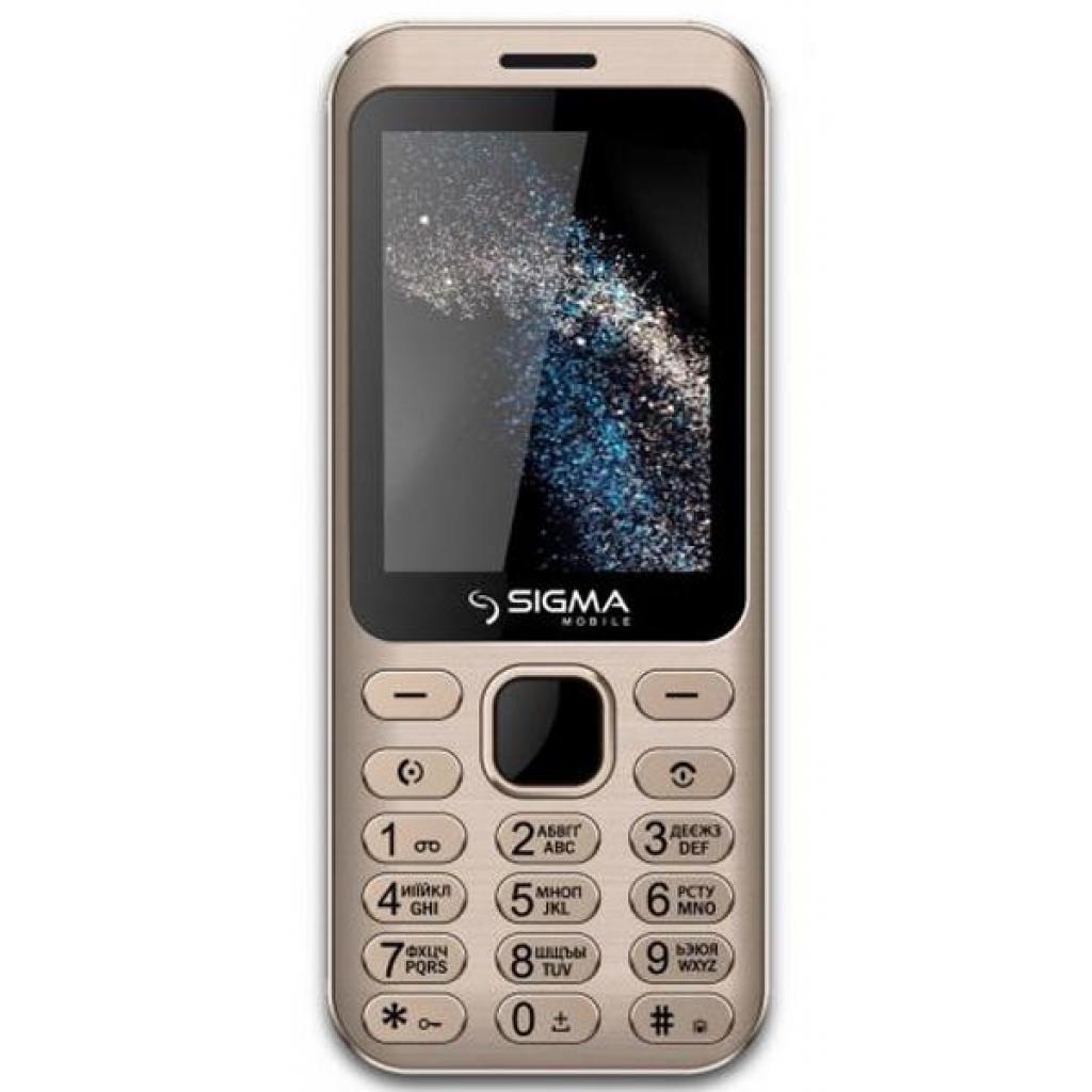 

Мобільний телефон Sigma X-style 33 Steel Dual Sim Gold