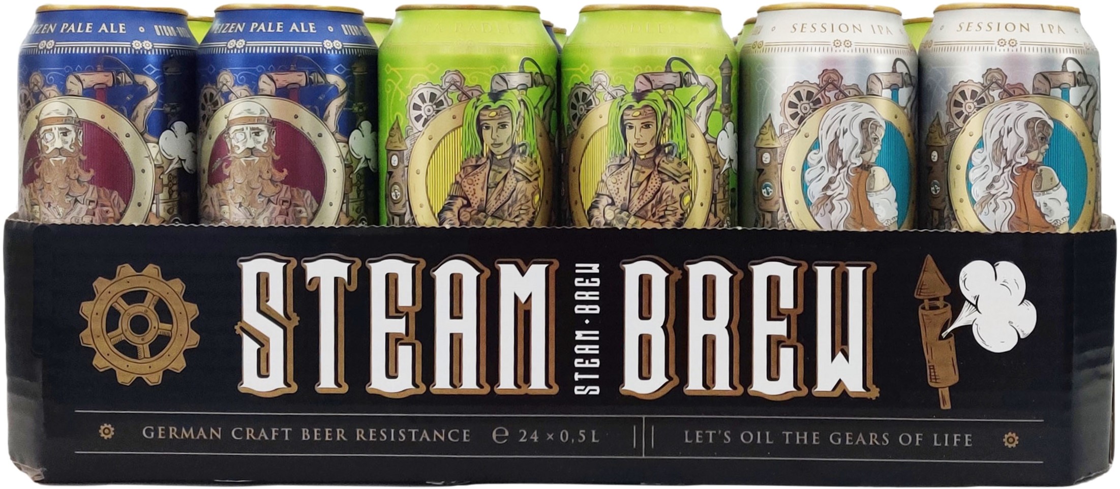 Набор пива Steam Brew Session IPA 4.9% 8 шт 0.5 л + Пиво Steam Brew ...