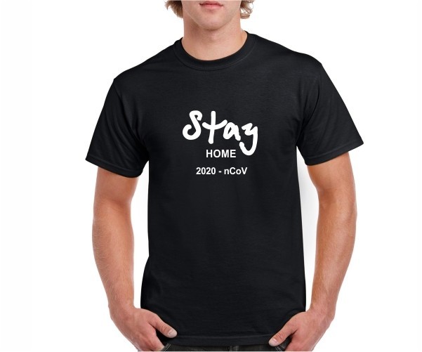 

Футболка Imbur STAY HOME черная M