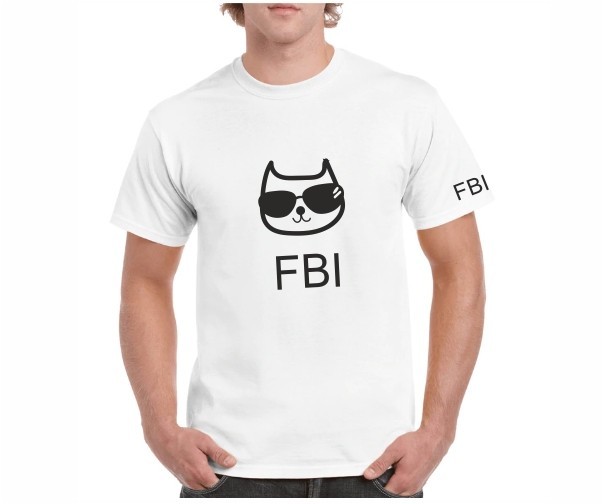 

Футболка Imbur FBI белая XL