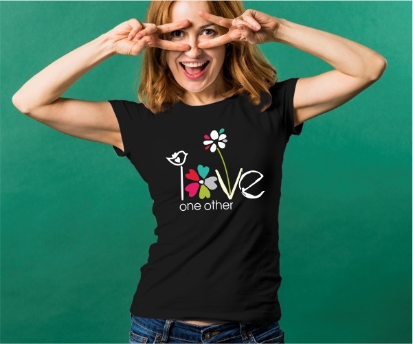

Футболка Imbur Love One Other черная XL