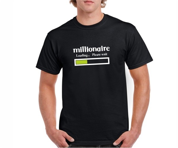 

Футболка Imbur MILLIONAIRE черная M
