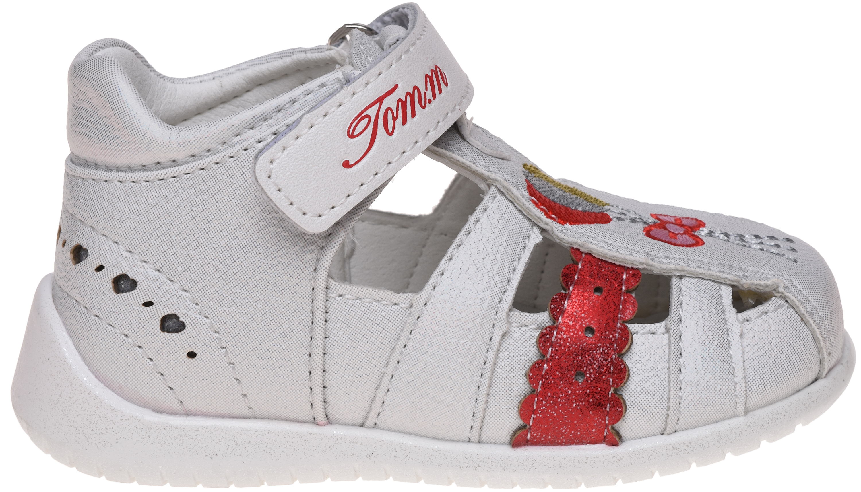 

Сандалии Tom.M 73-57А 27 17 см Белые