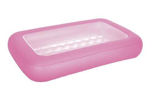 

Надувной бассейн BestToys розовый 165х104х25 см (RT87659336)
