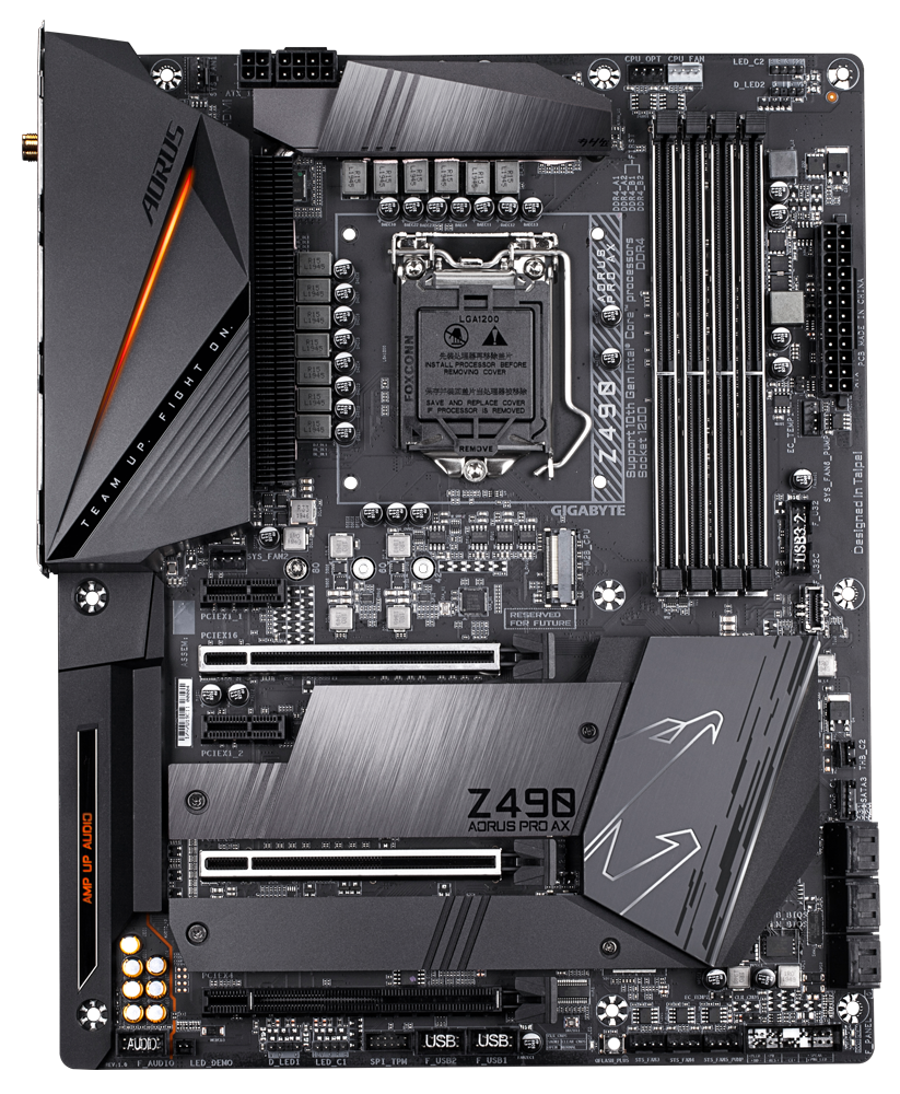 Материнская плата Gigabyte Z490 Aorus Pro AX (s1200, Intel Z490, PCI ...