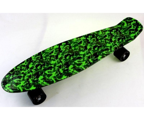 

Пенниборд Nickel удлиненный с рисунком (Penny Board), Military