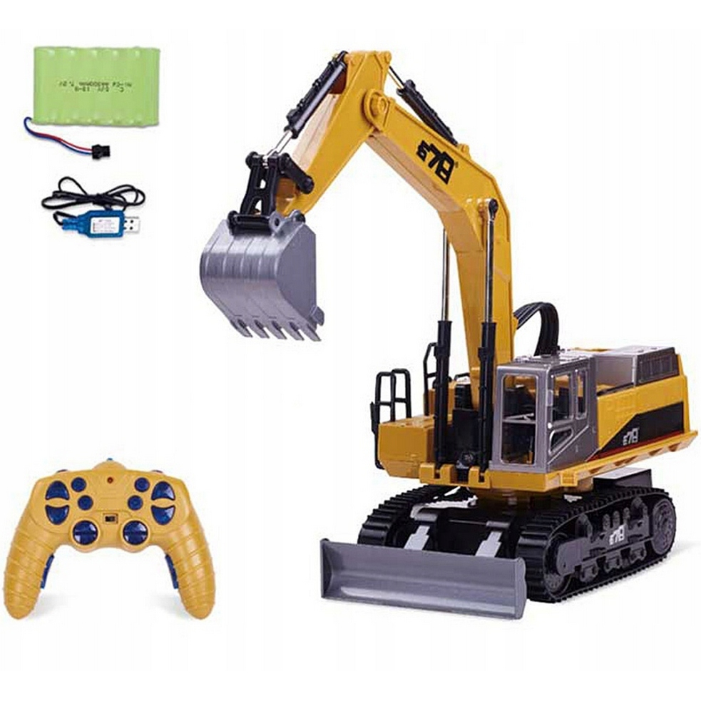 

Экскаватор на радиоуправлении на гусеницах A-Toys (8065E)
