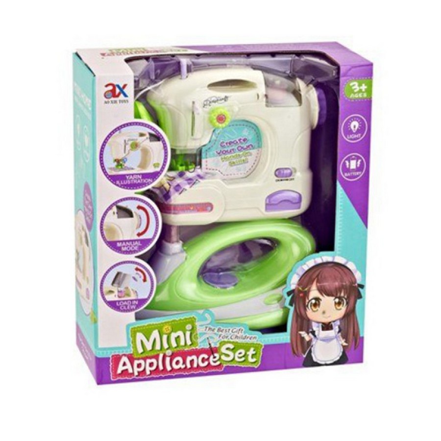 

Детская швейная машинка с утюгом A-Toys (6998A)