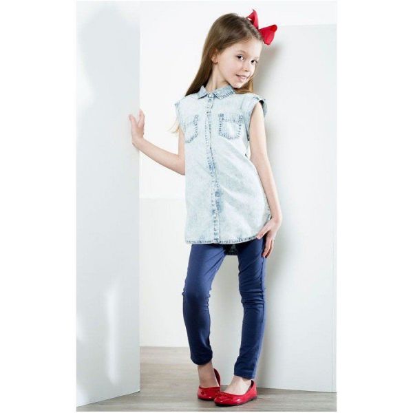 

Стильный джинсовый комплект для девочки Minoti COAST 3 152/158