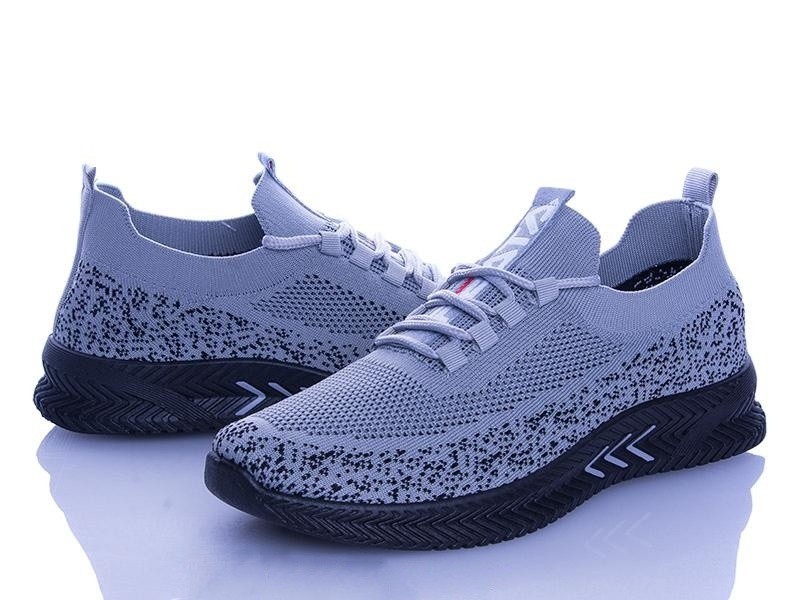 

Кроссовки WONEX МО40-45-55 41 Серые с чёрным