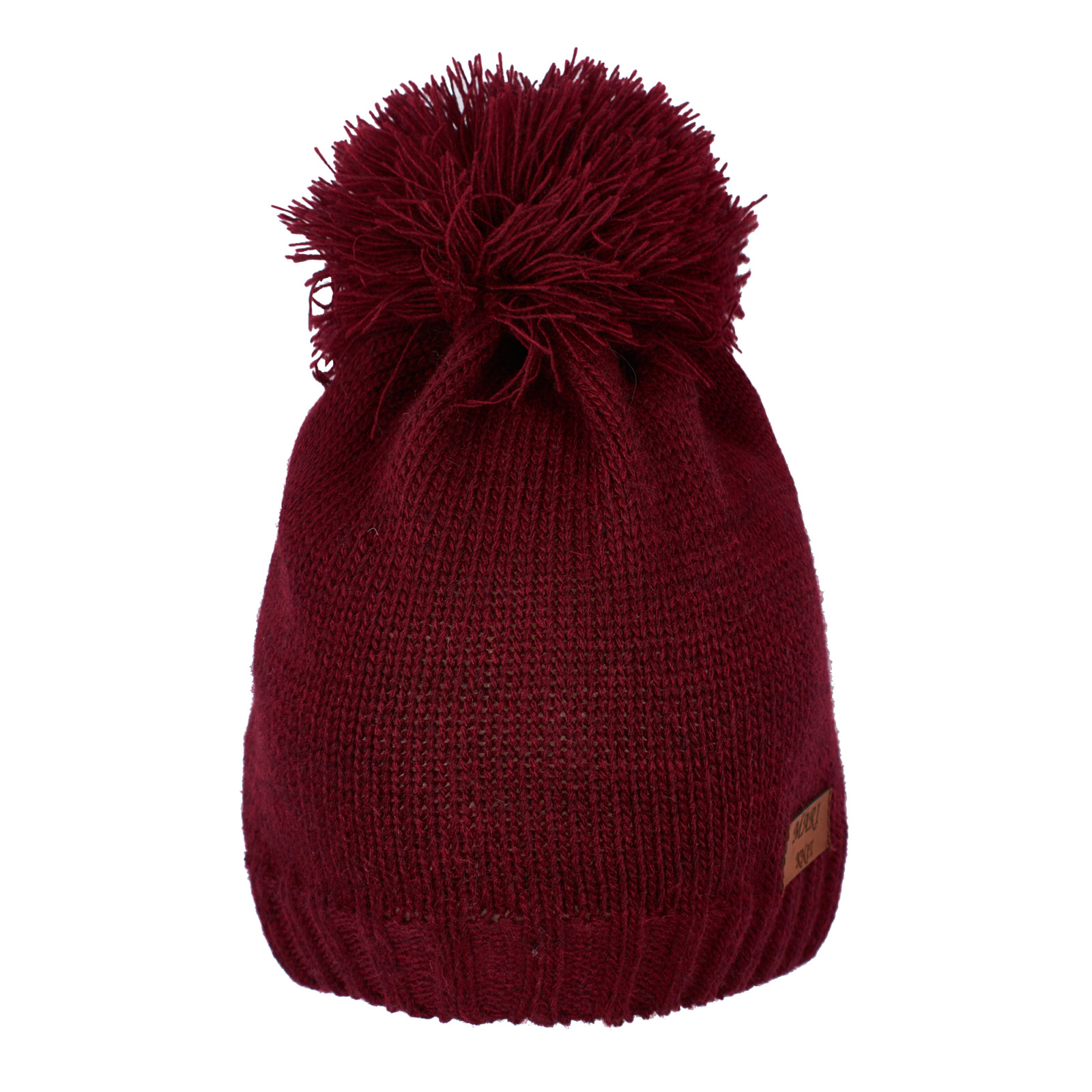 

Демисезонная шапка Mari-Knit 0804 48-50 см Бордовая