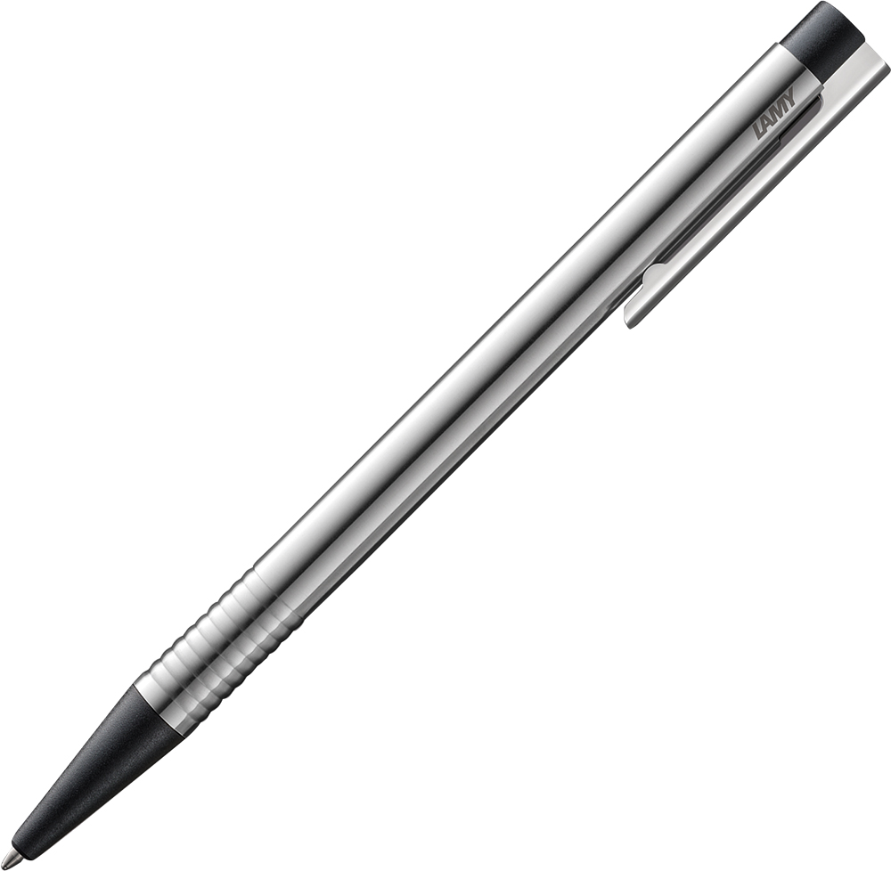 

Ручка шариковая Lamy Logo Хром Чёрная кнопка/Стержень M16 1 мм Синий (4014519271895)
