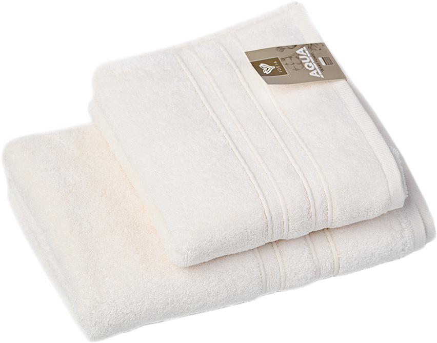 

Махровое полотенце IDEIA Aqua Fiber Premium 70х140 см Молочное