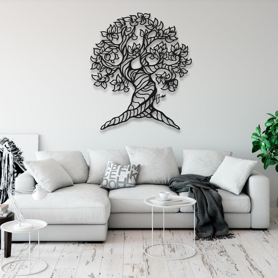 

Декор для стен. Панно из металла "Дерево 01"