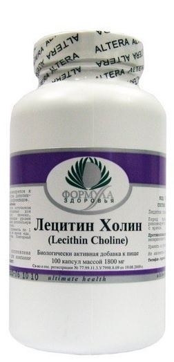 

Натуральная добавка Archon Vitamin Corporation Лецитин Холин 100 капсул (7350-1)