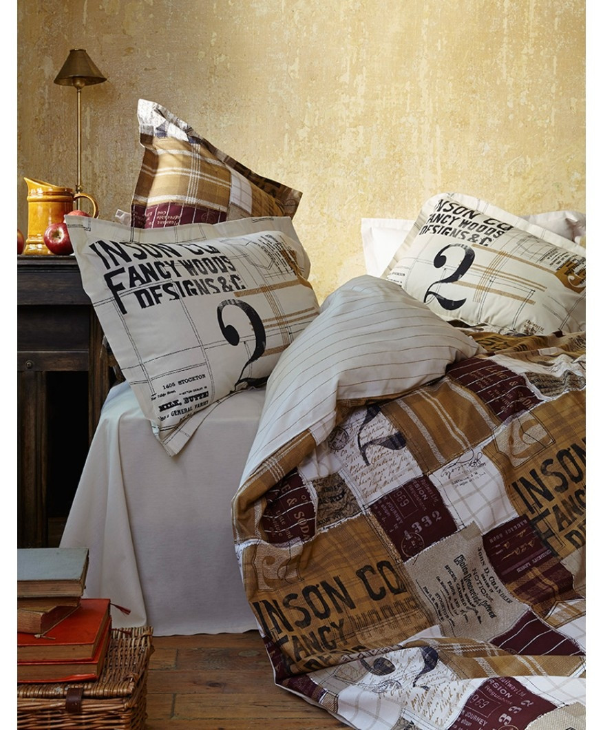 

Постельное белье Karaca Home перкаль - Red Сool евро