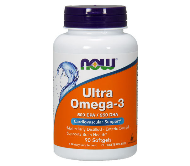 

Омега 3 — рыбий жир Now Foods Ultra Omega-3 90 капс