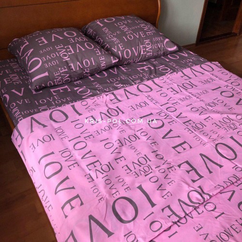 

Комплект постельного белья бязь Pink Love ТМ Крис-Пол