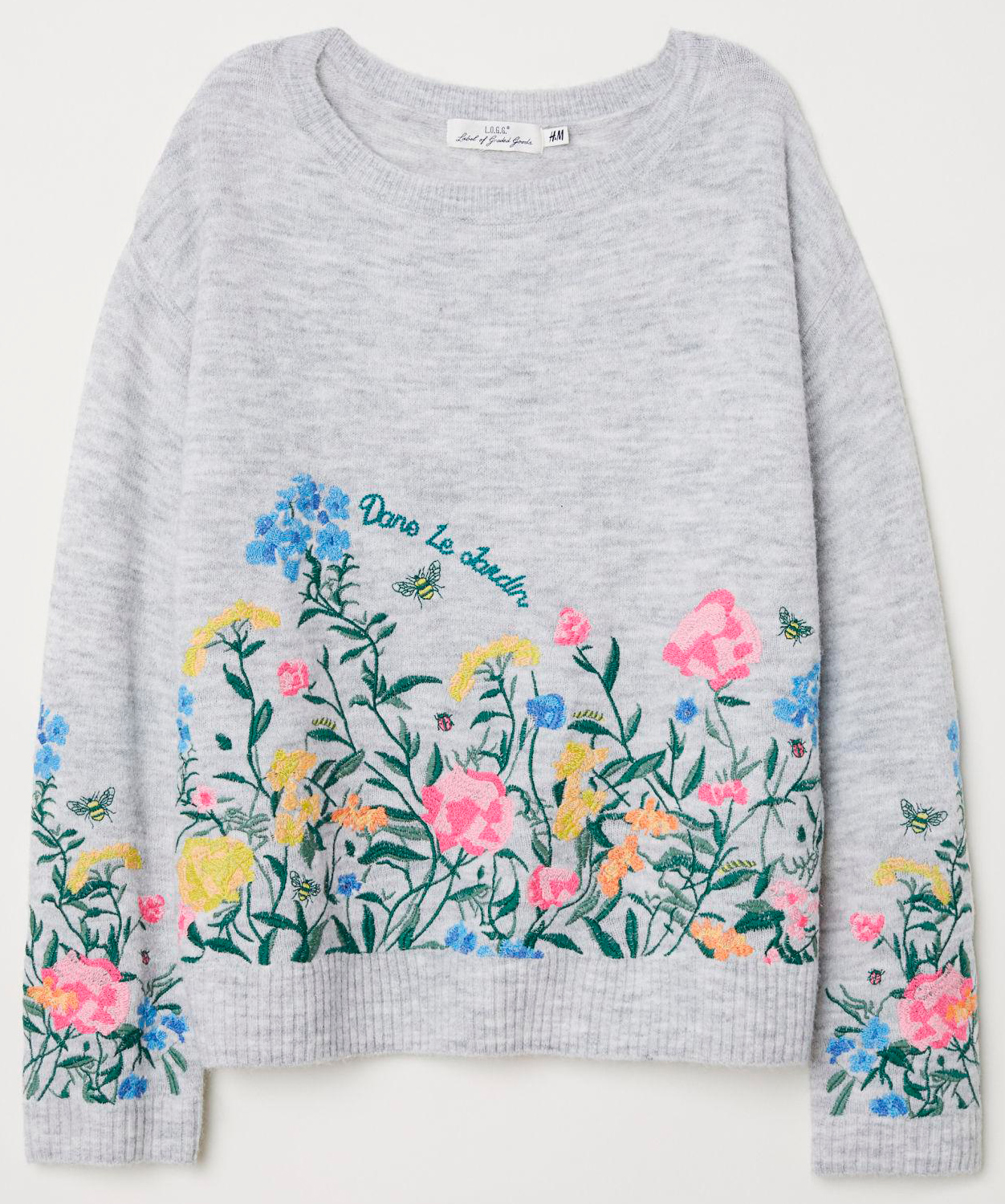 

Джемпер H&M XAZ156929OJIK M Серый