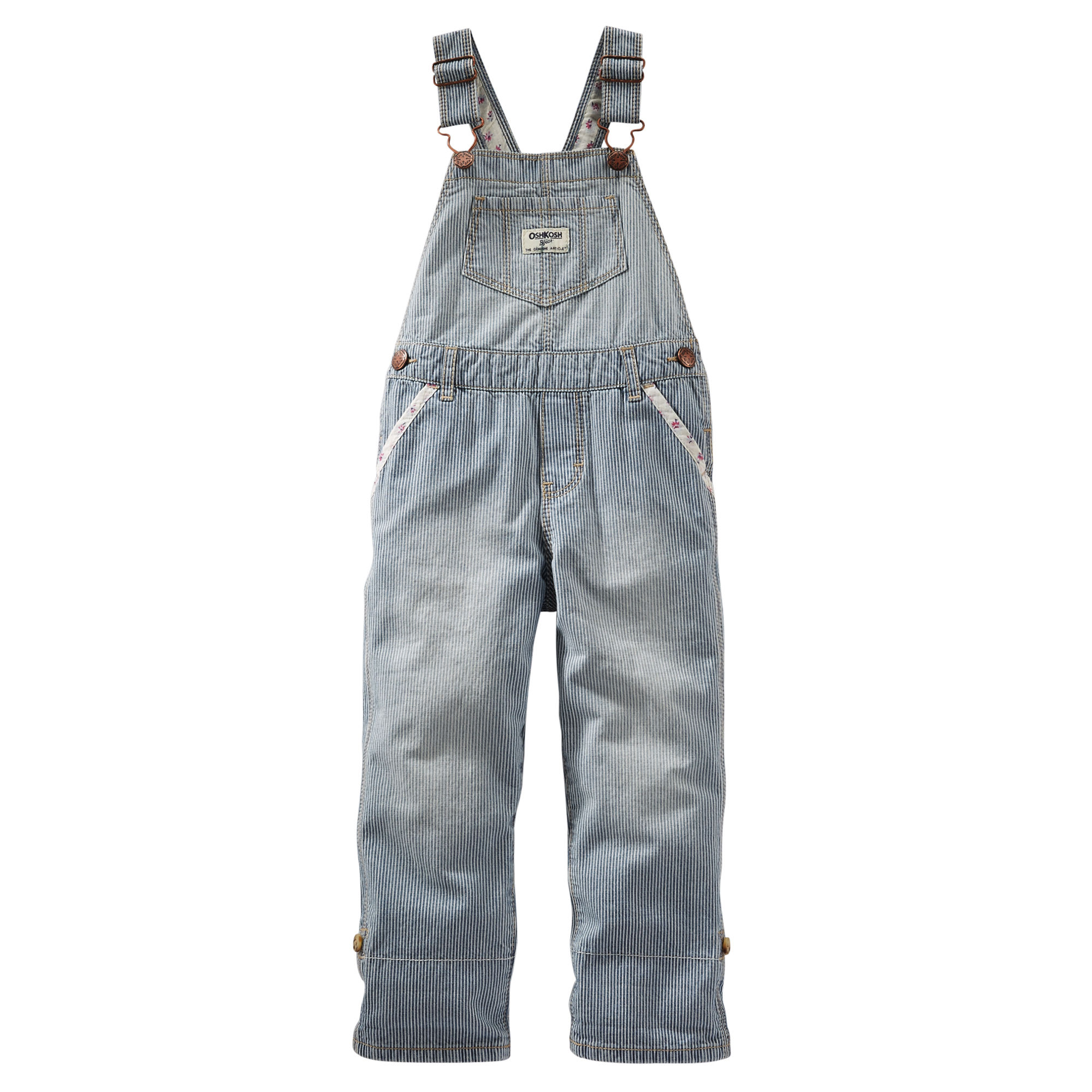 

Джинсовый комбинезон Oshkosh STRIPE Серый (4T/98-105) (676)
