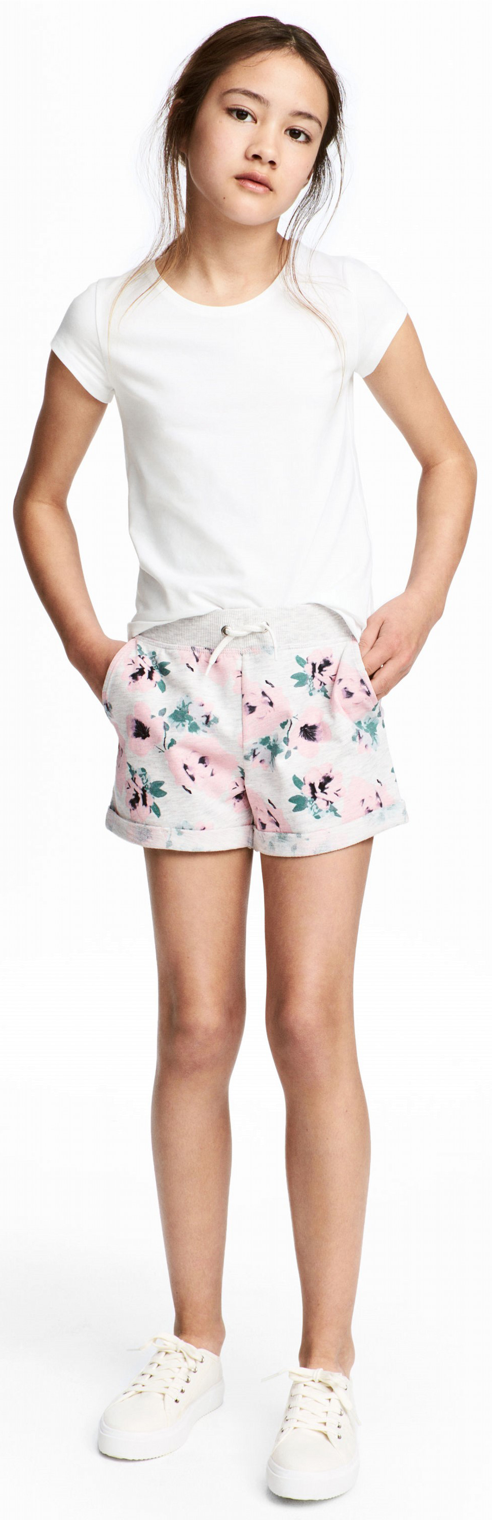 

Шорты H&M 5069016 152 см Серые
