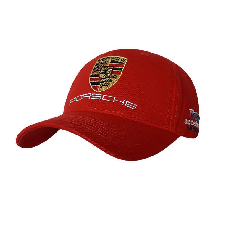 

Автомобильная кепка Порше Sport Line 5161 57-60 цвет красный