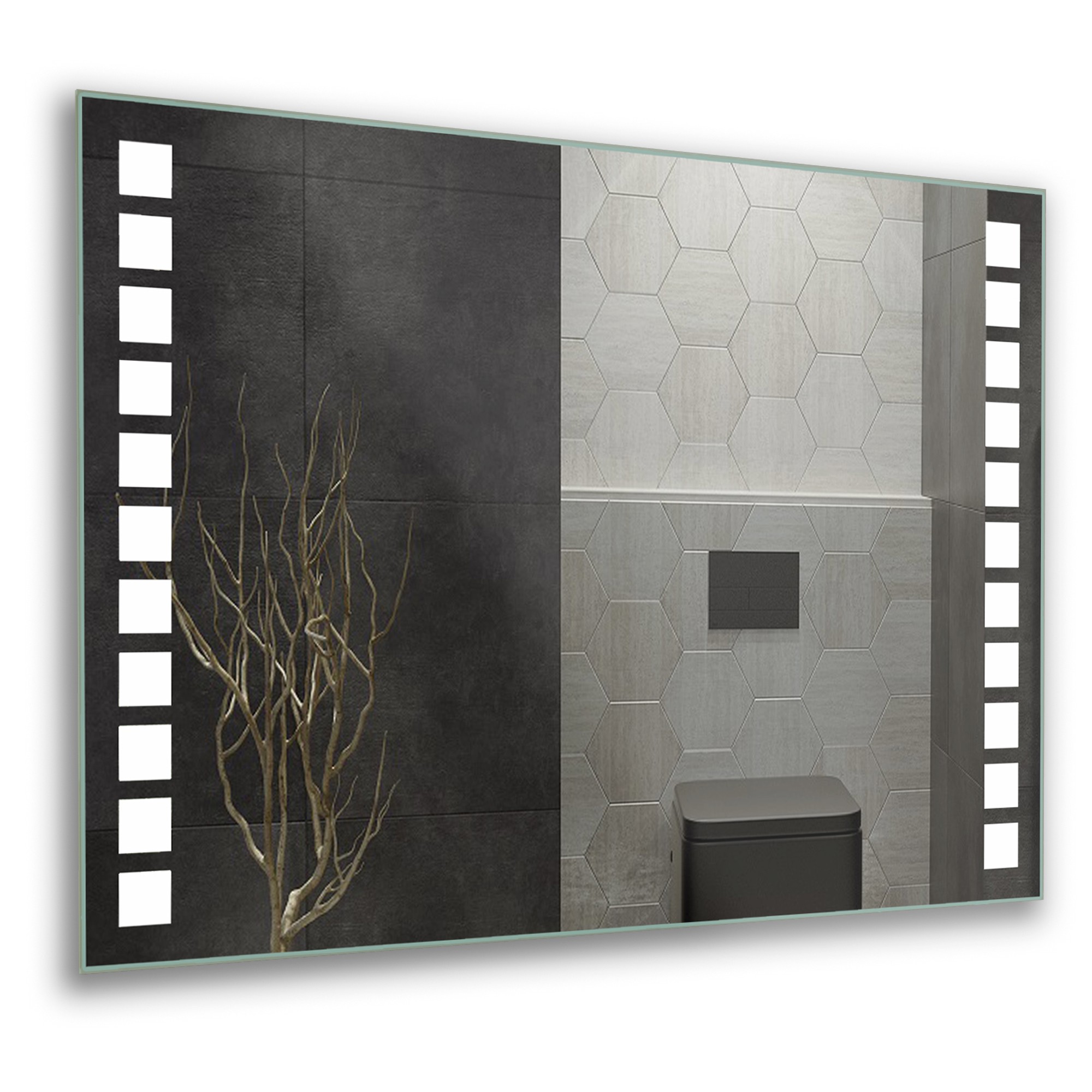 

Зеркало в ванную с LED-подсветкой StudioGlass TANA 90х65 см