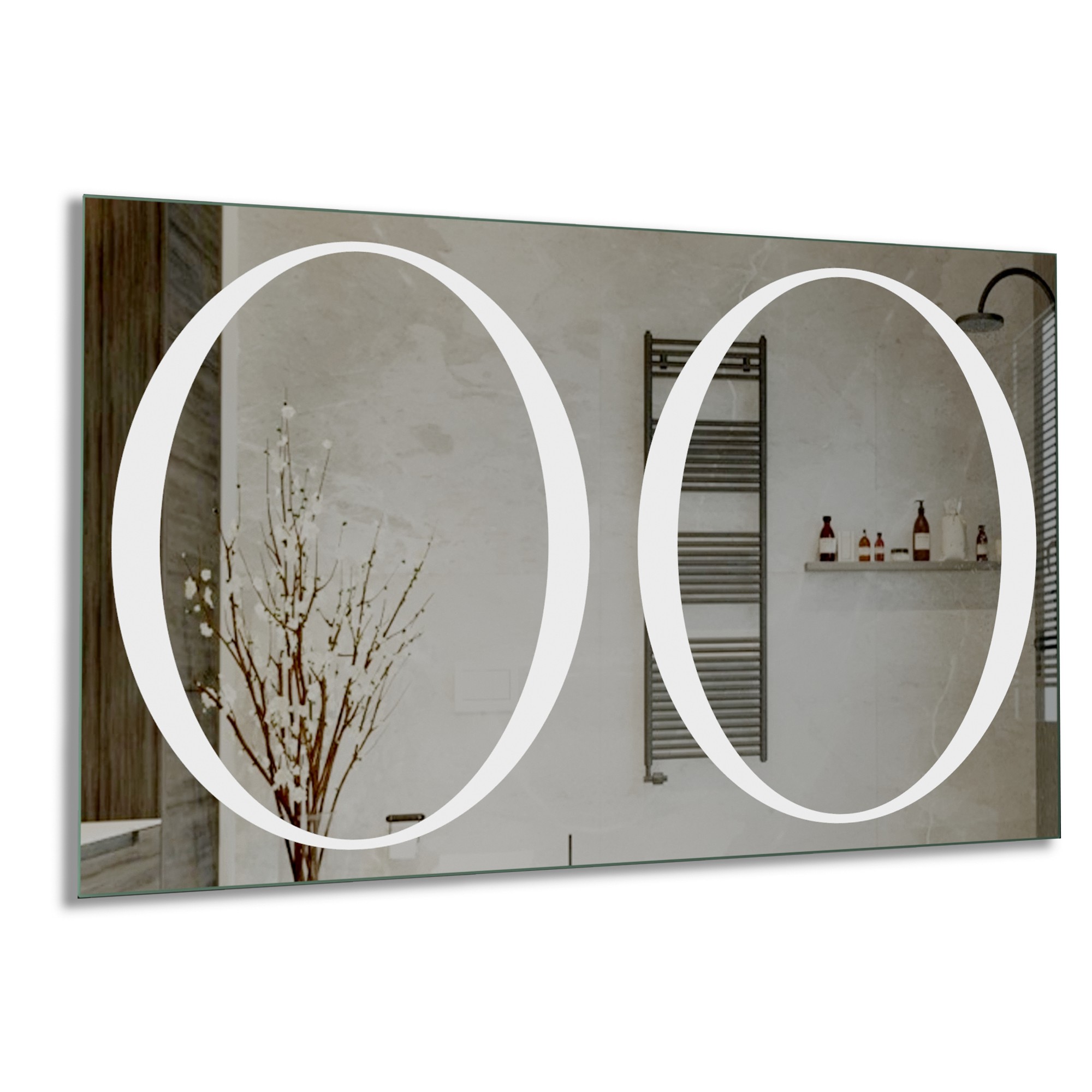 

Зеркало в ванную с LED-подсветкой StudioGlass SUPERIOR 70x120 см