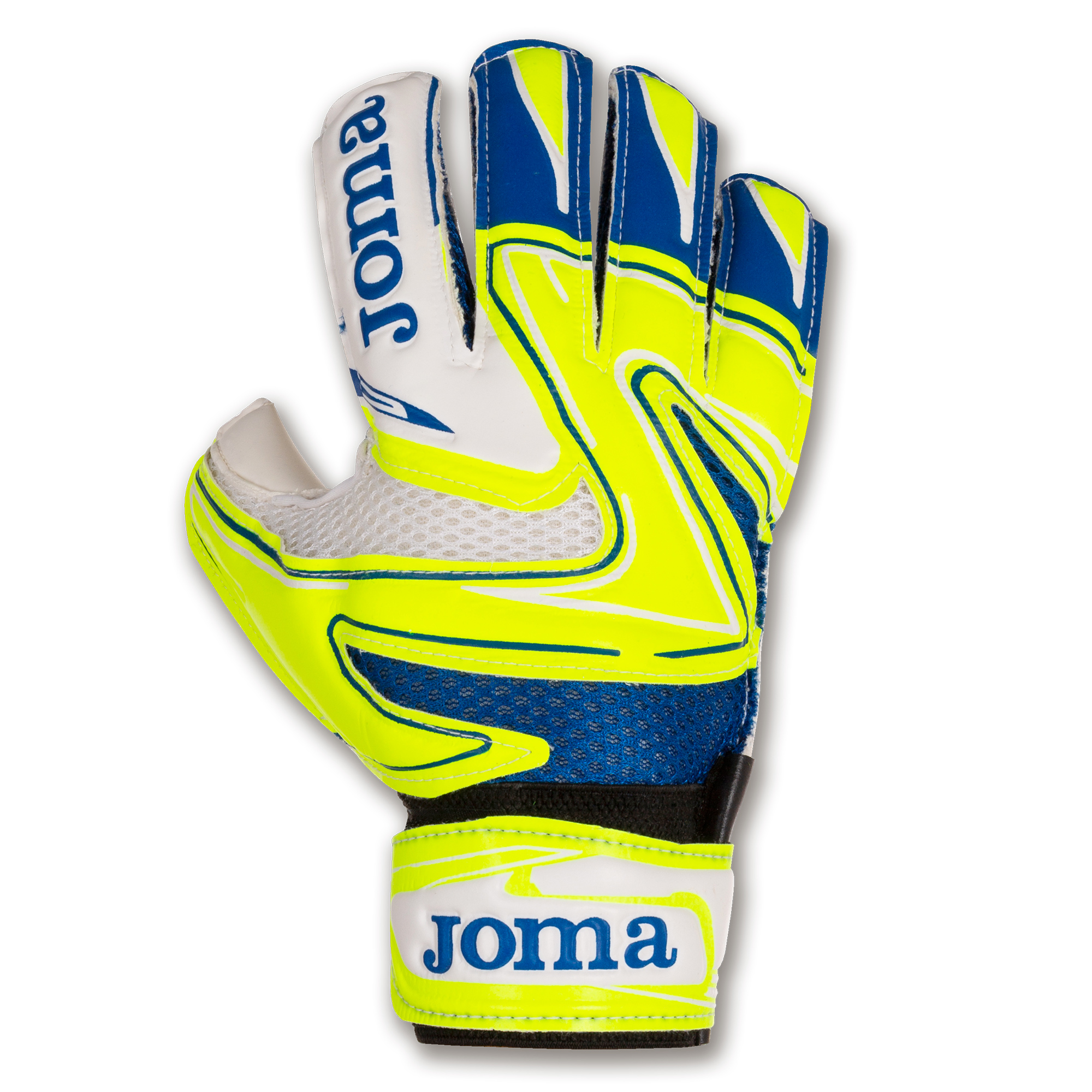 

Воротарські рукавиці JOMA hunter goalkeeper gloves royal-fluor yellow 5 (400452.705)