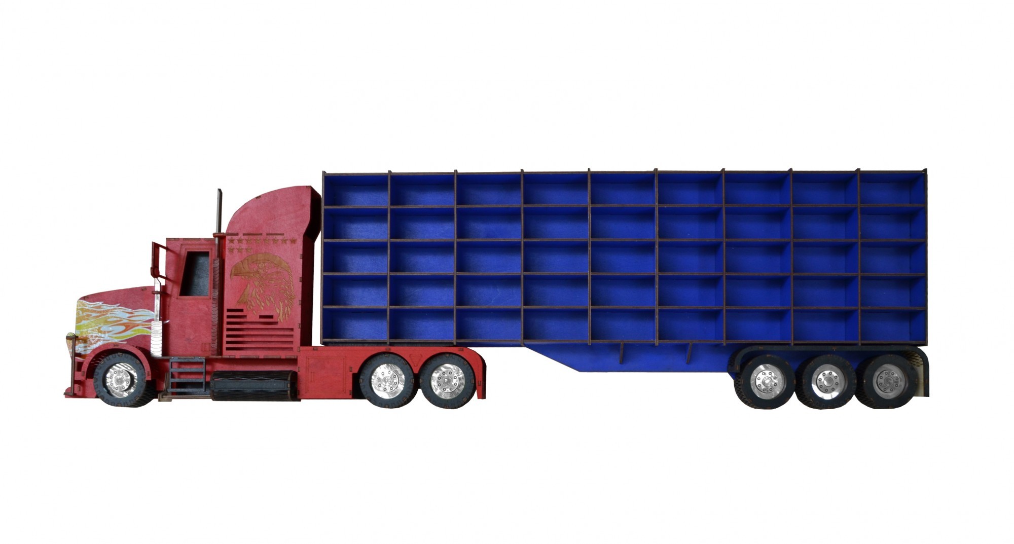 

Полка American Truck для 45 моделей Hot Wheels Wooden Gifts (AT45-С1)