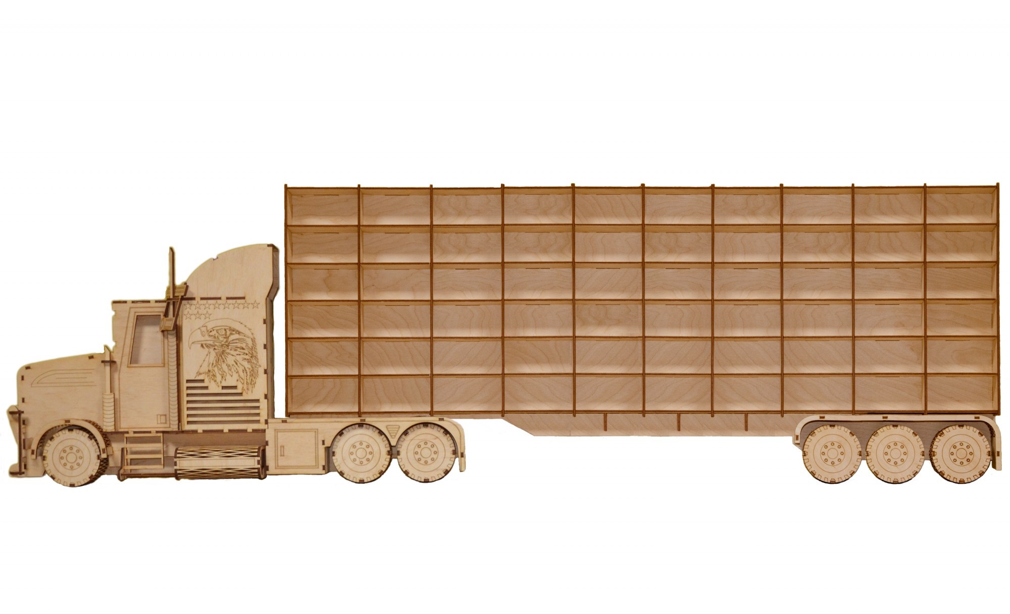 

Полка American Truck для 60 моделей Hot Wheels Wooden Gifts (AT60-N)