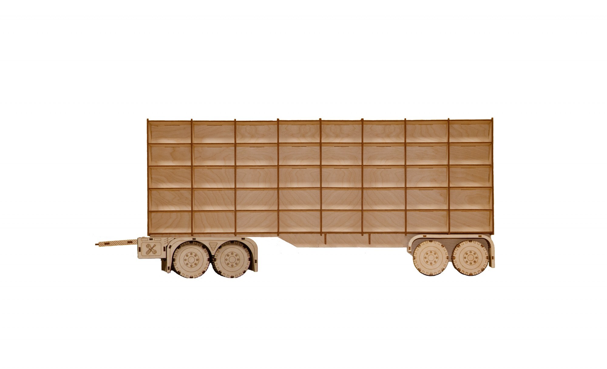 

Полка Trailer для 40 моделей Hot Wheels Wooden Gifts (H2T40-N)