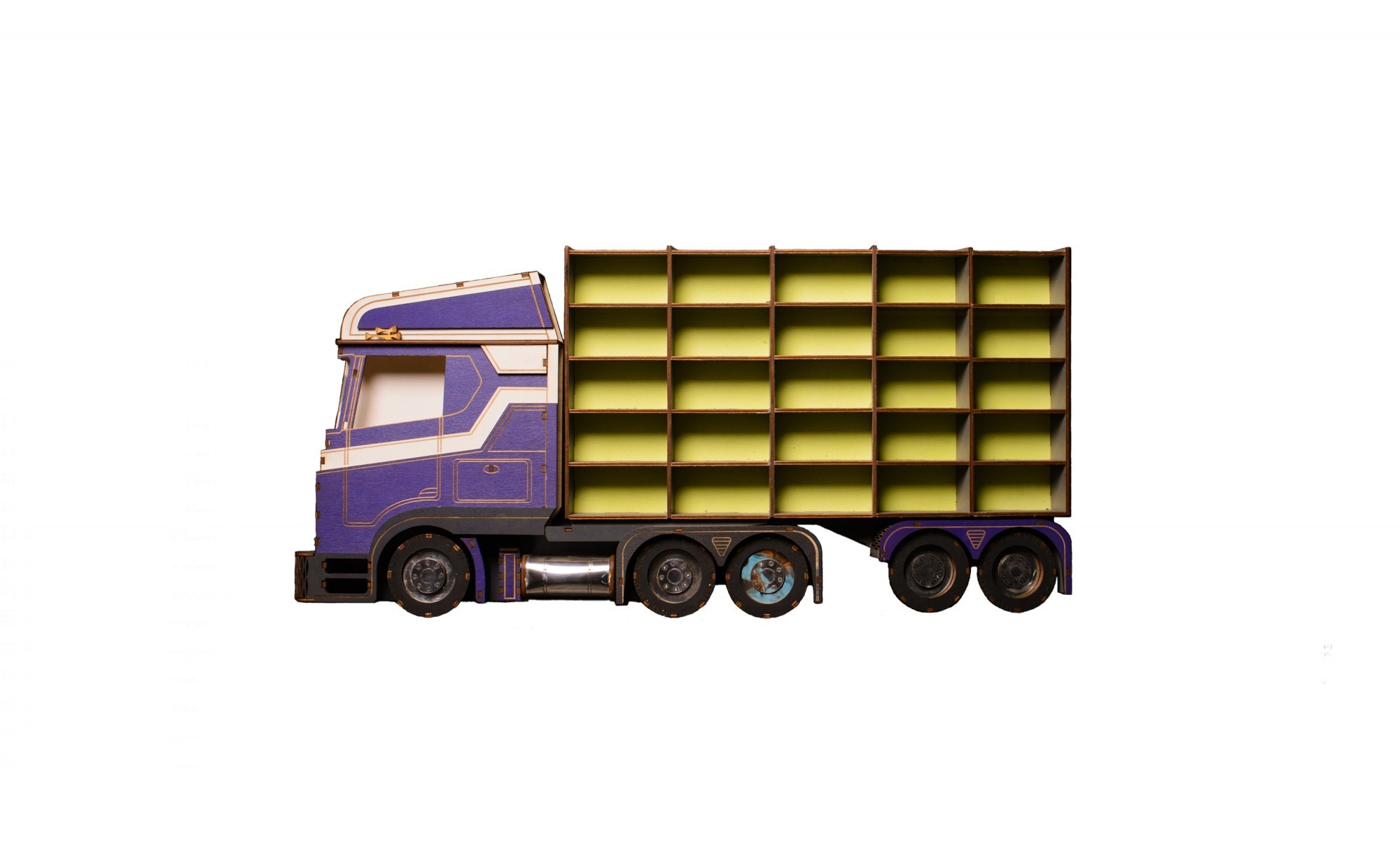 

Полка European Truck для 25 моделей Hot Wheels Wooden Gifts (ET25-С2)