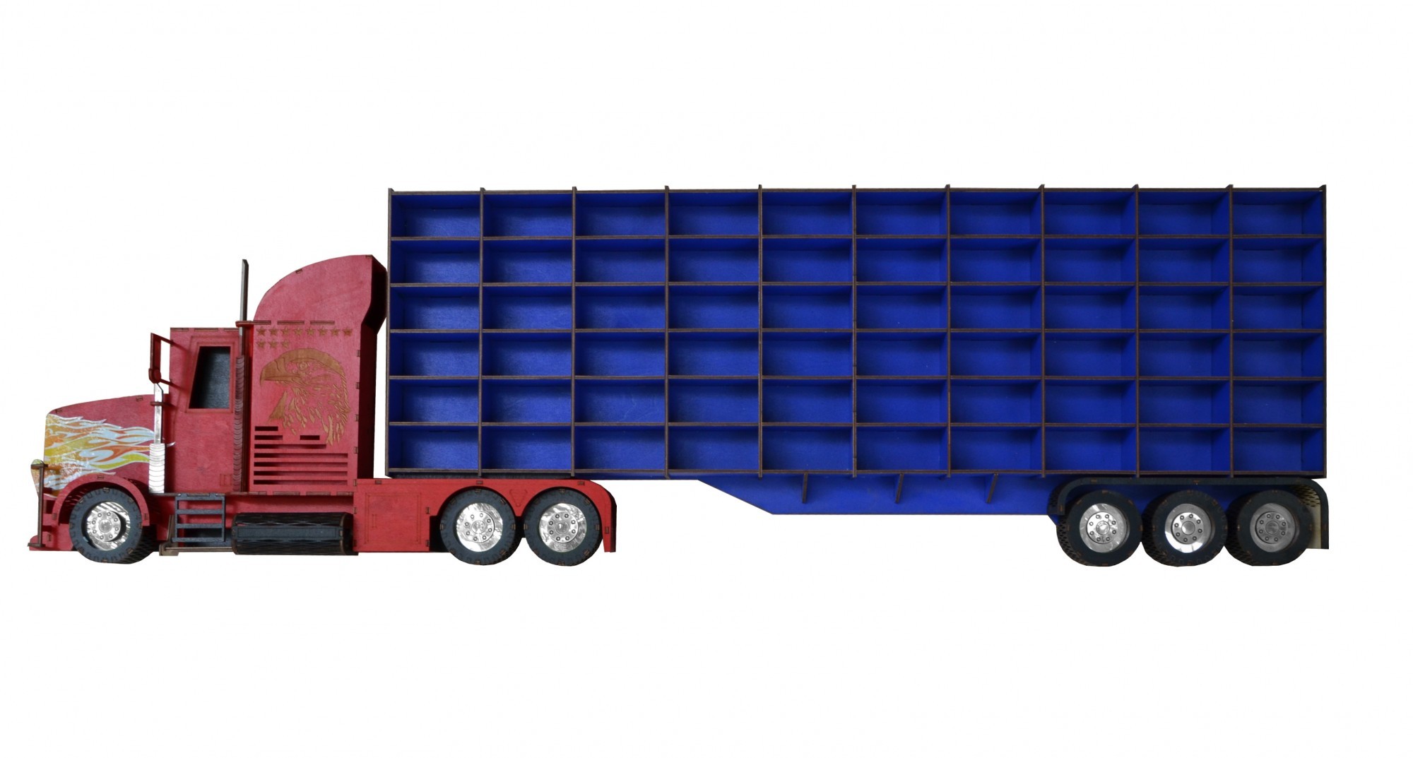 

Полка American Truck для 60 моделей Hot Wheels Wooden Gifts (AT60-С1)