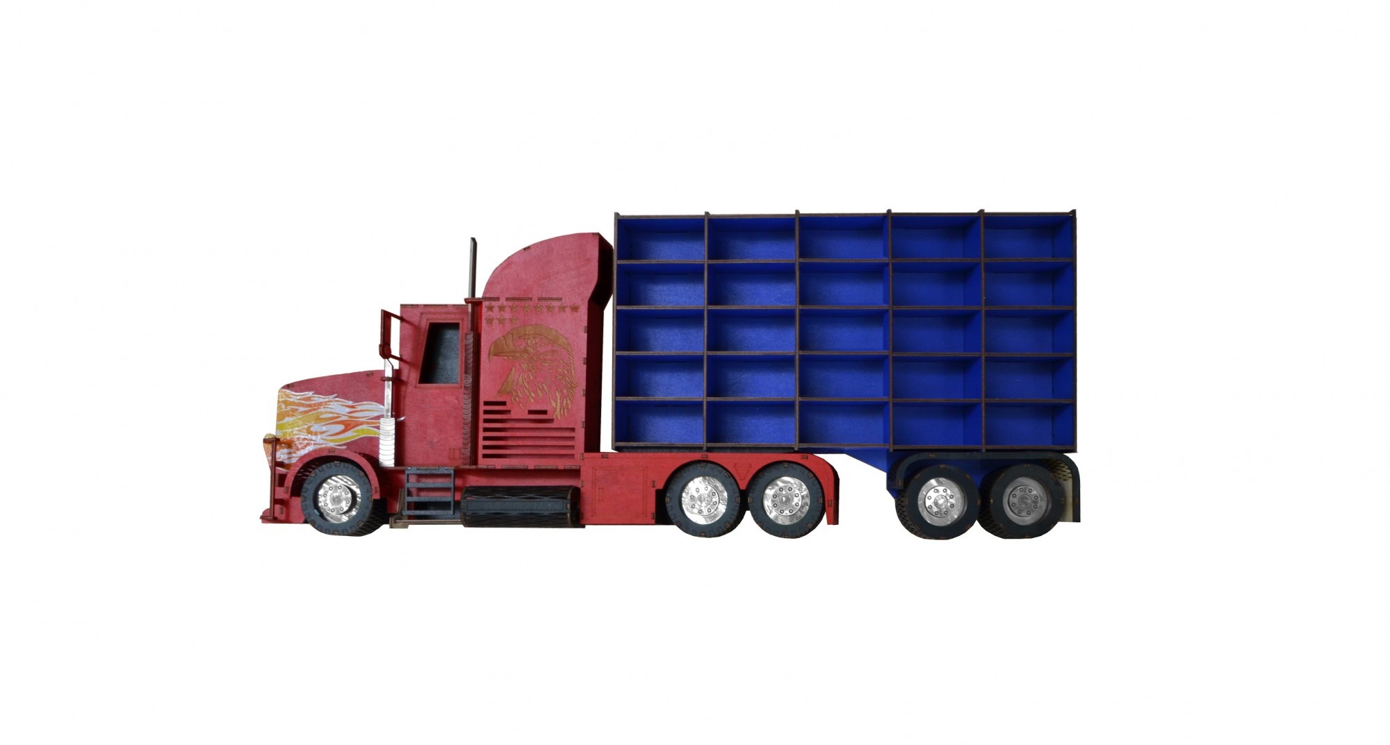 

Полка American Truck для 25 моделей Hot Wheels Wooden Gifts (AT25-С1)